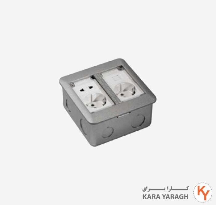 پریز کف Floor Socket ملونی مدل 10122