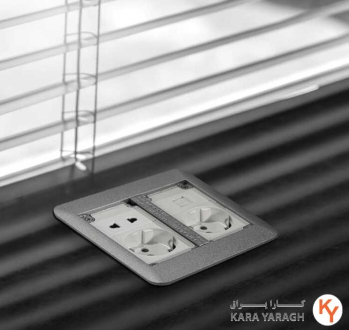 پریز کف Floor Socket ملونی مدل 10122 - تصویر 2